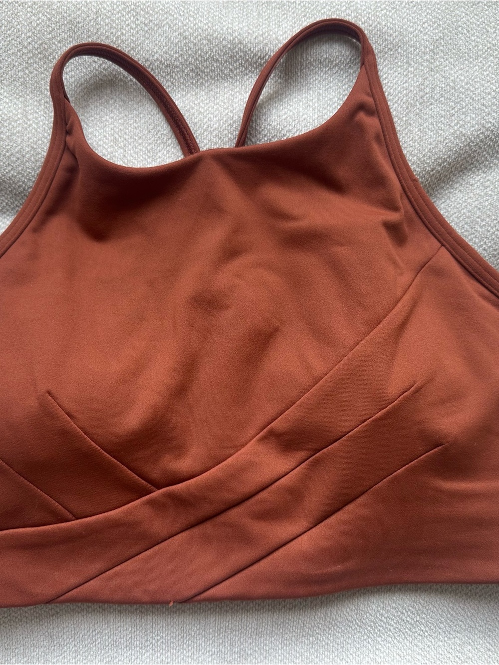 Lululemon Flow Y Wrap-Front High-Neck Bra
